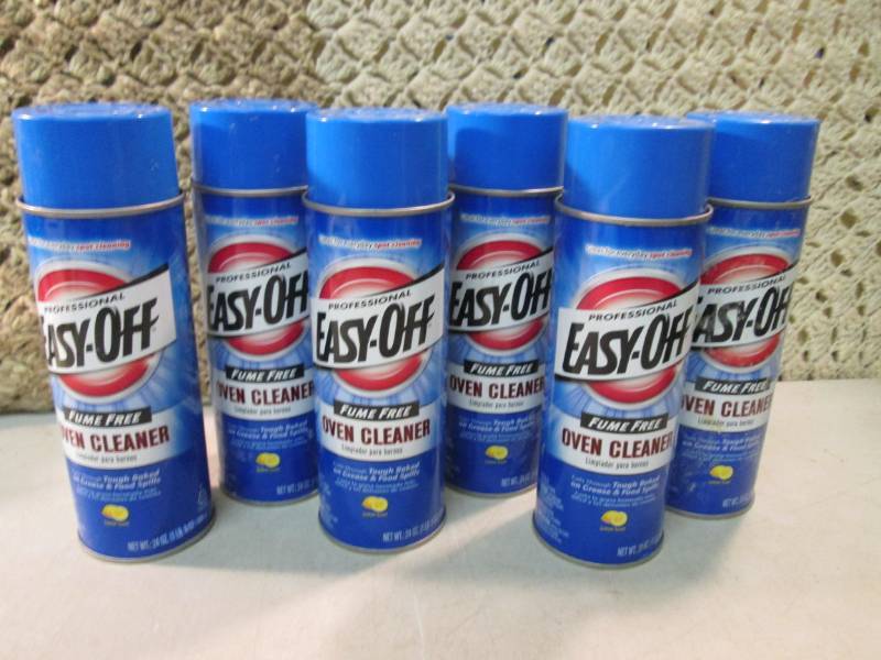 6 Cans of Easy-Off Fume Free Oven C...