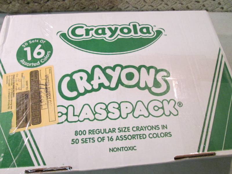 Crayola Crayons 800 Crayons Class P...