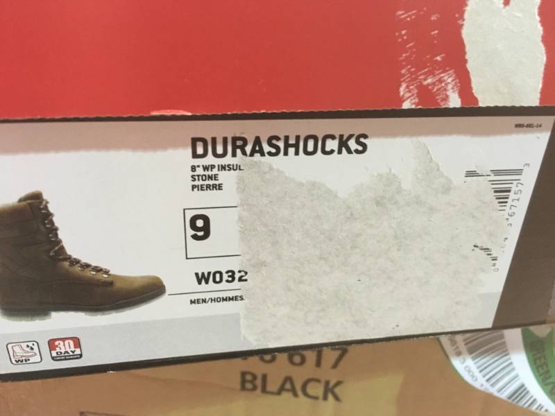 Wolverine Mens I-90 Durashocks Size 9M Brown Nubuck Leather Waterproof 8 in. Boot niot used