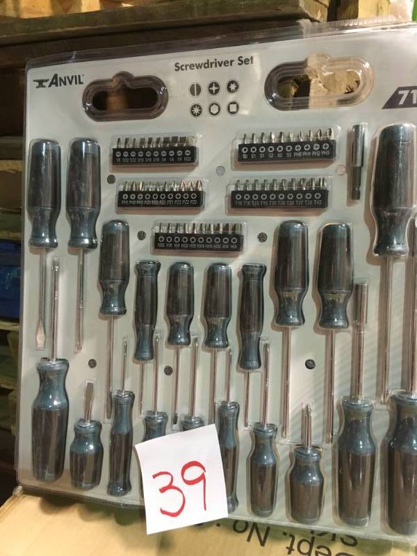 ANVIL Multi-Screwdriver Set (71-Piece)  in like new condition