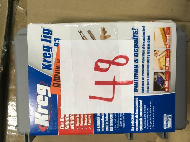 Kreg Jig Pocket Hole System open box looks in like new condition