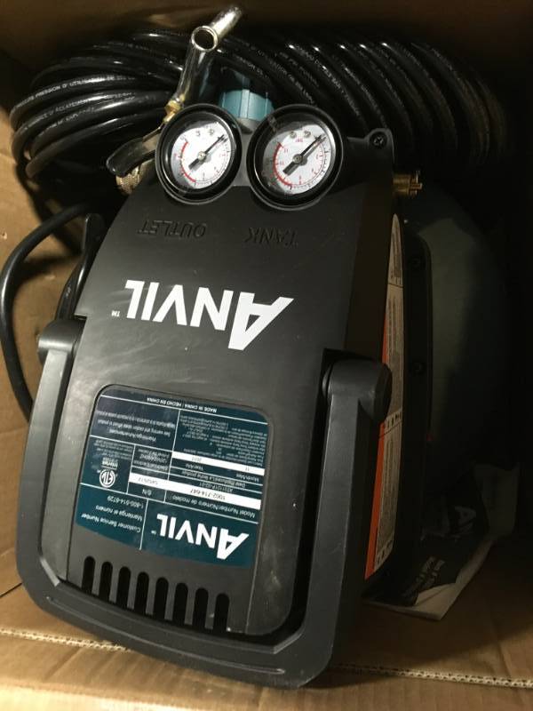 ANVIL 2G Pancake Air Compressor  in like new condition