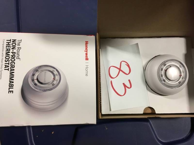 Honeywell Round Mechanical Thermostat Heat Only QTY 2 not used