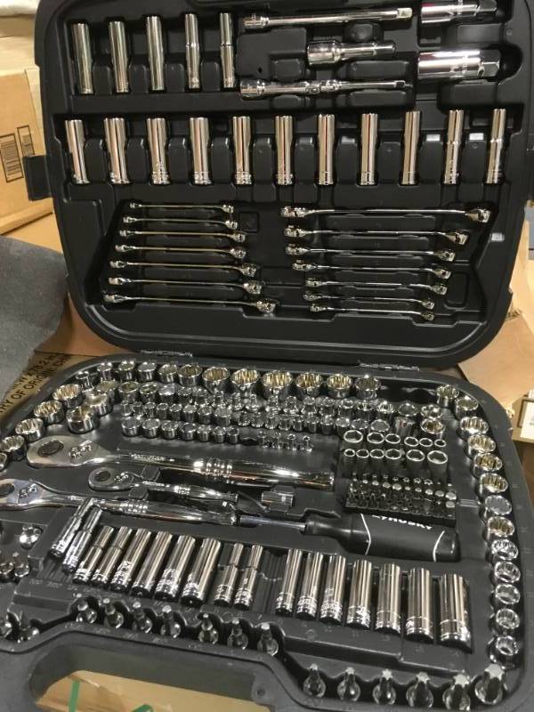 Husky Mechanics Tool Set (230-Piece) in like new condition