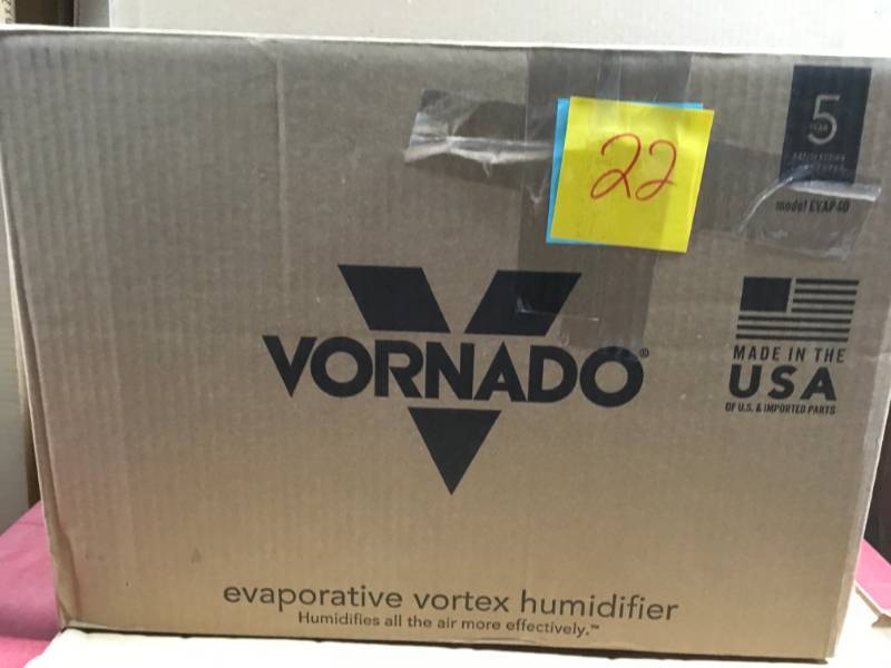 lot 22 image: Vornado Evap40 Whole Room Evaporative Humidifier in good condition