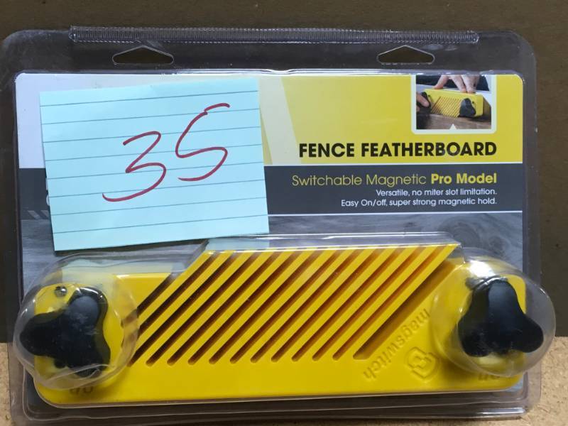 lot 35 image: Magswitch Pro Fence Featherboard in like new condition