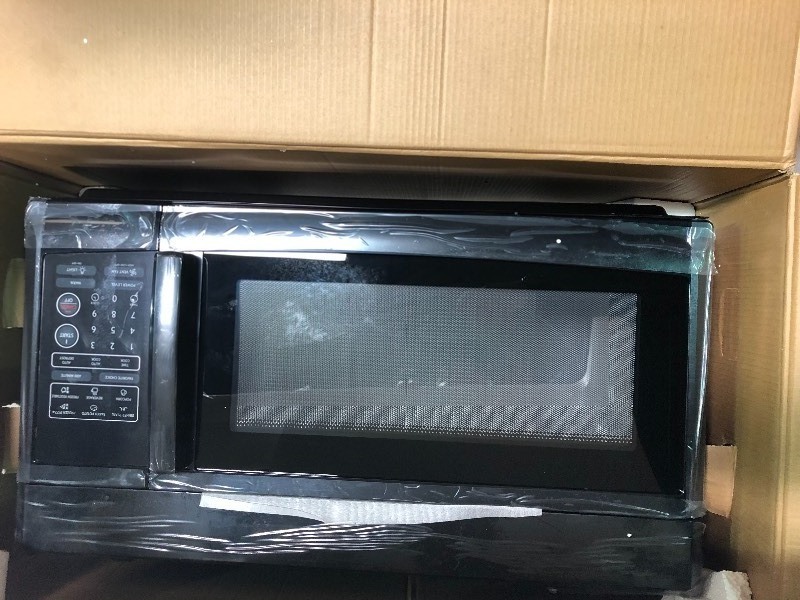 lot 105 image: Magic Chef  1.6 cu. ft. Over the Range Microwave in Black new
