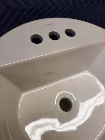 lot 26 image: Kohler Bathroom Sink