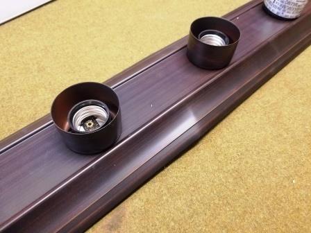 lot 65 image: Project Source Vanity Bar Light