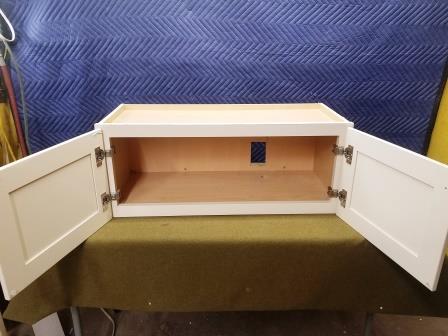 lot 78 image: Wood Kitchen Cupboard