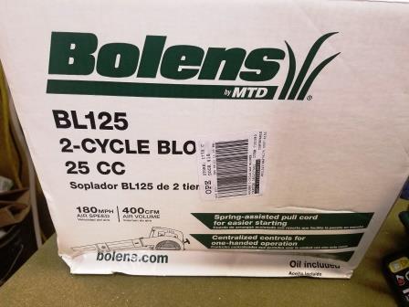 lot 87 image: Bolens Two Cycle Blower