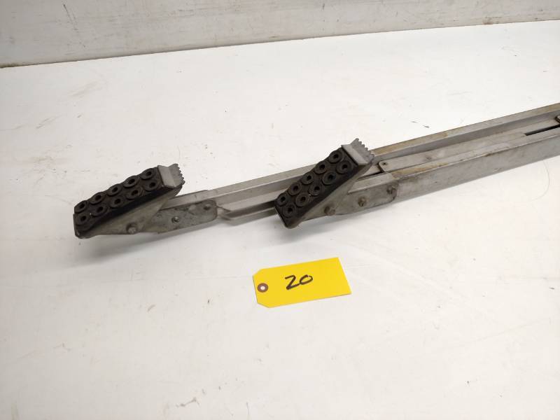 lot 20 image: 10 Folding Attic ladder...