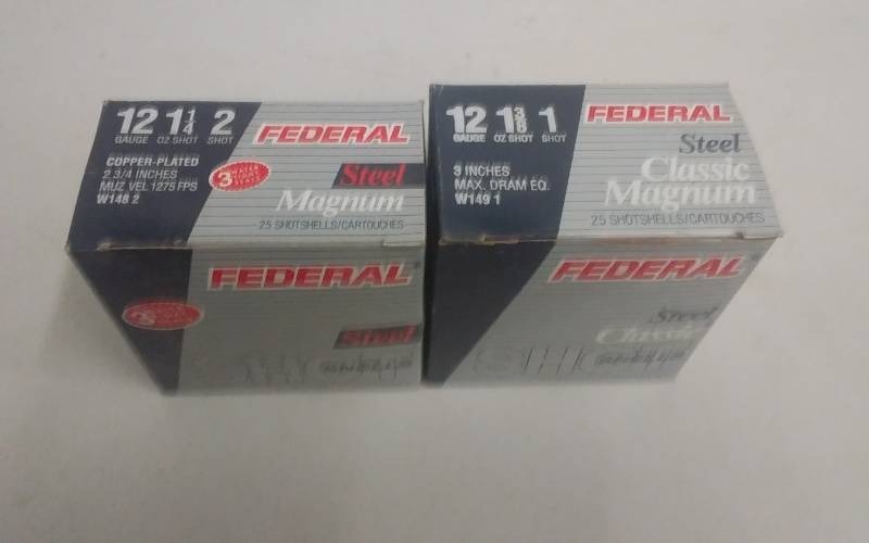 2-Boxes Of 25 Each Shotgun Shells As Shown