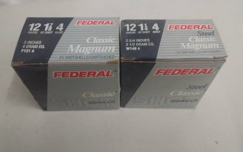 2-Boxes Of 25 Each Federal Shotgun Shells As Shown