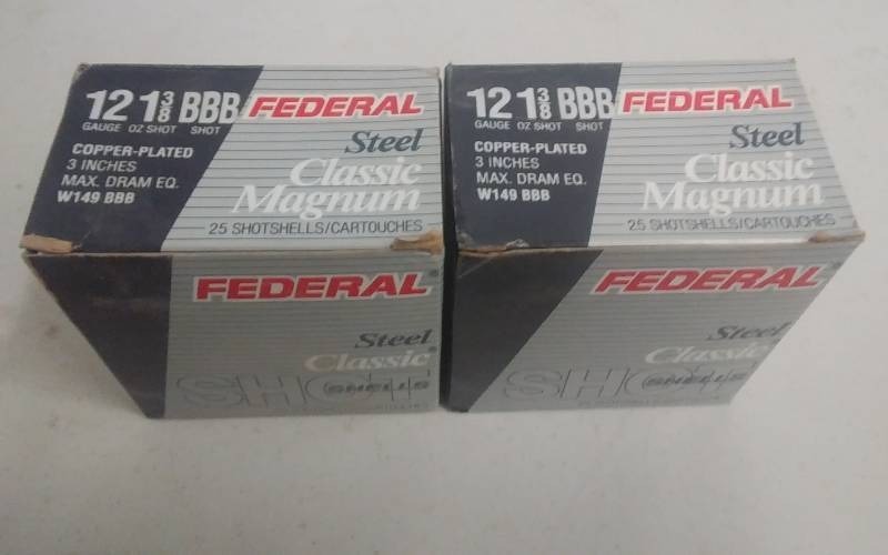 2-Boxes Of 25 Each Shotgun Shells As Shown