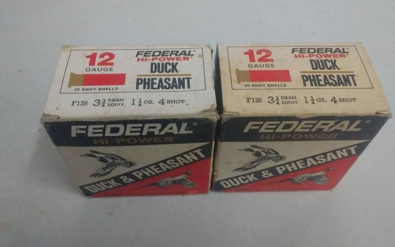 2-Boxes Of 25 Each Federal High Power Shotgun Shells As Shown