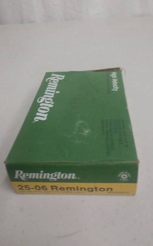 1-Box Of Remington 25-06 High Velocity Rounds