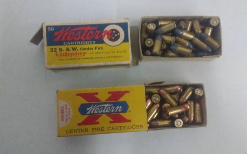 2-Boxes Of .32 Cartridges As Shown