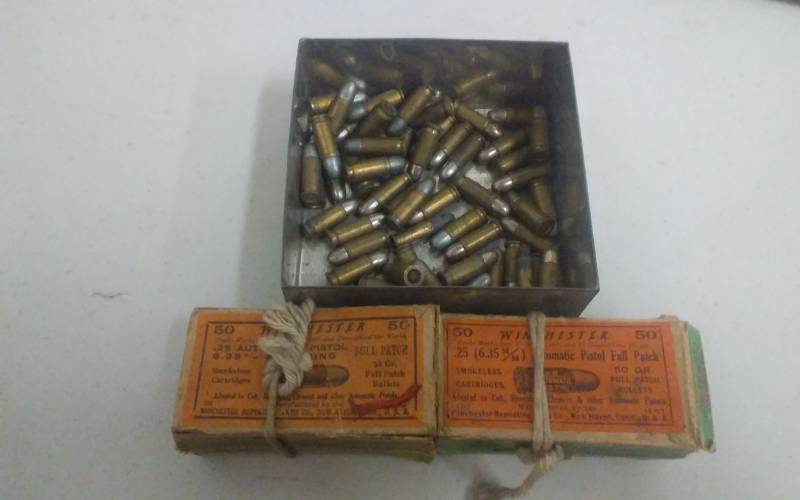 Lot Of Winchester .25 Caliber Rounds