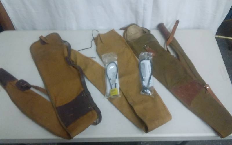 3-Rifle Cases & 2 Locks