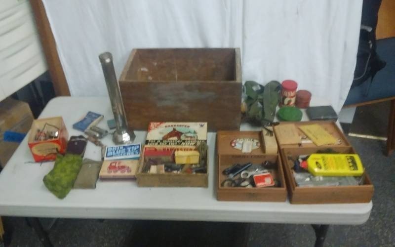 Large Lot Of Hunting Related Includes Storage Boxes As Shown