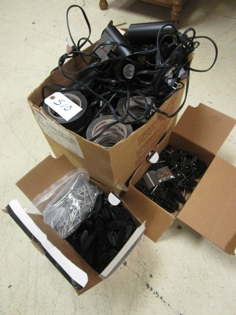 SPOT LIGHT FIXTURES  DECK FASTENERS  ELECTRICAL TAPE