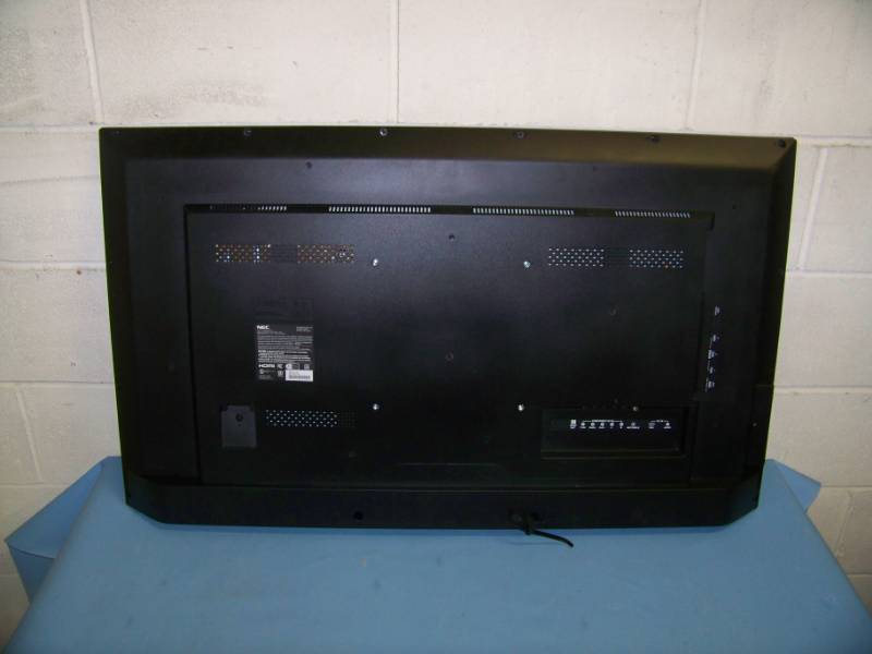 lot 2 image: 43, NEC, LED Back-Lit, LCD, 1080p, HDTV  Television with Digital Signage Capability