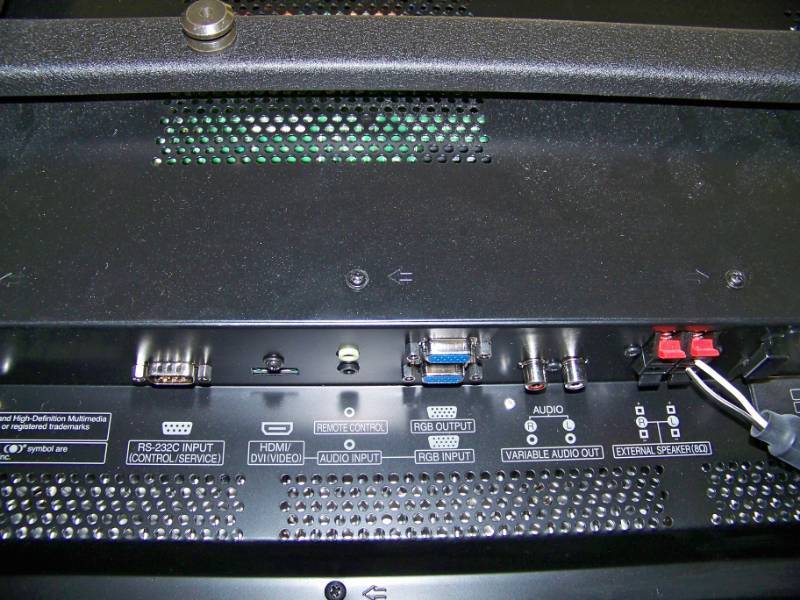 lot 8 image: 50, LG, Plasma, Monitor  Display with Remote Control and External Speakers