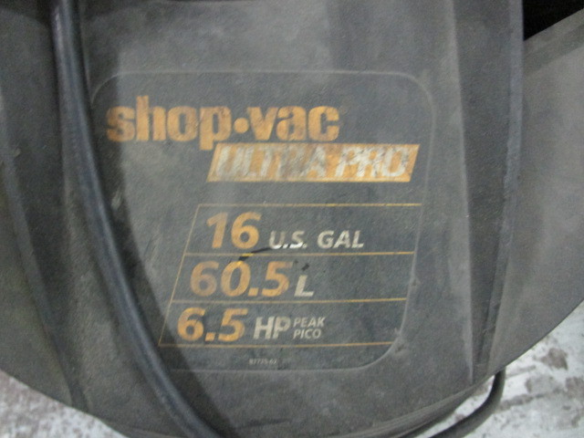 lot 48 image: 16gal Shop Vac