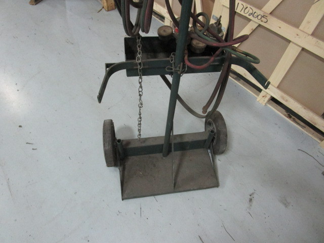 lot 52 image: Torch Set & Cart
