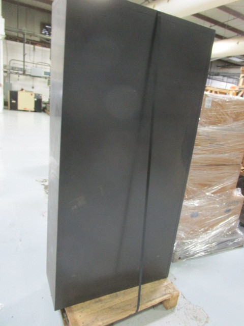 lot 61 image: Metal Bookcase 35x13x71