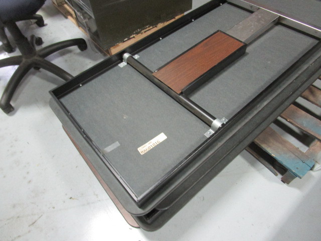 lot 62 image: (5) Wood Tables (4) 24x8 (1) 30x8