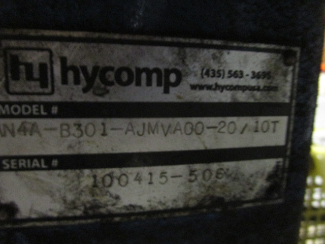 lot 74 image: Hycomp Compressor