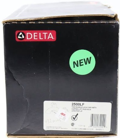lot 27 image: Delta 2500LF Two Handle Lavratory Faucet