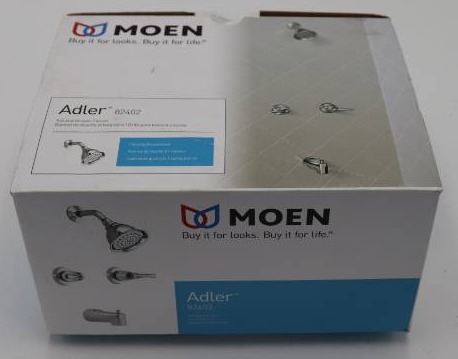 lot 34 image: Moen Alder 82402 Tub and Shower Faucet - Chrome