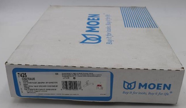 lot 37 image: Moen Chateau 7425 Kitchen Faucet - Chrome