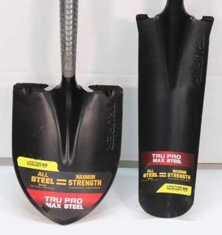 lot 14 image: Truper Tru Pro Max Steel All Steel Shovel - Round Point - Drain Spade
