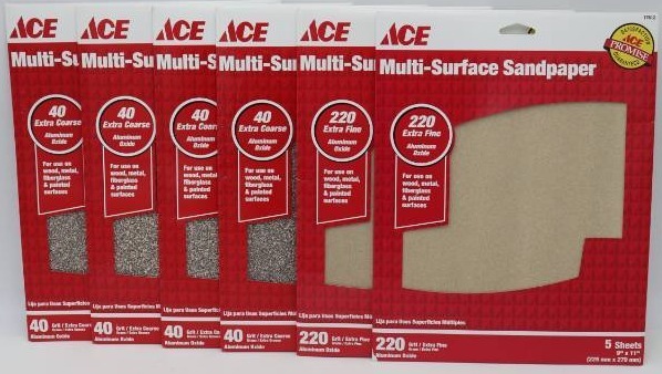 lot 51 image: Lot of Multi-Surface Sandpaper