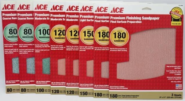 lot 58 image: Lot of Premium Finishing Sandpaper