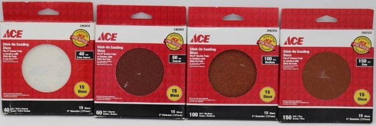 lot 65 image: Lot of Stick-on Sanding Discs