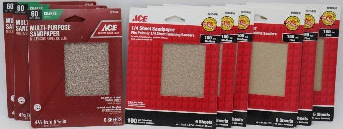 lot 57 image: Lot of 14 Sheet Sandpaper