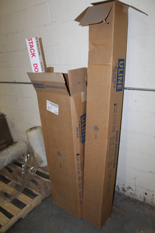 lot 67 image: Uline Boxes of Edge Protectors
