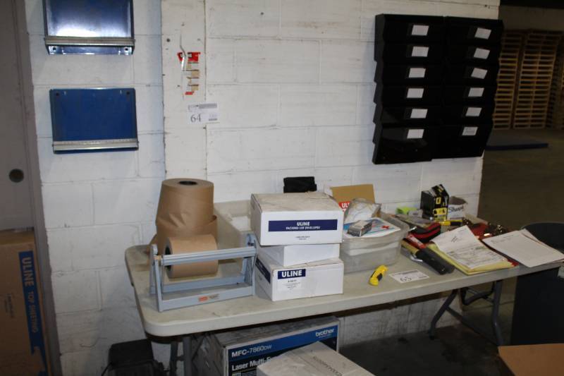 lot 64 image: Shipping Supplies