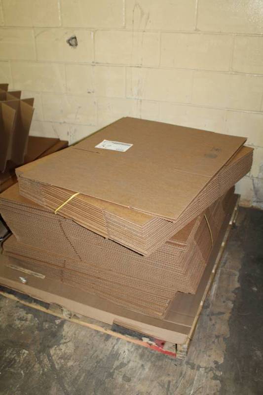 lot 57 image: Uline Carboard Box Flats