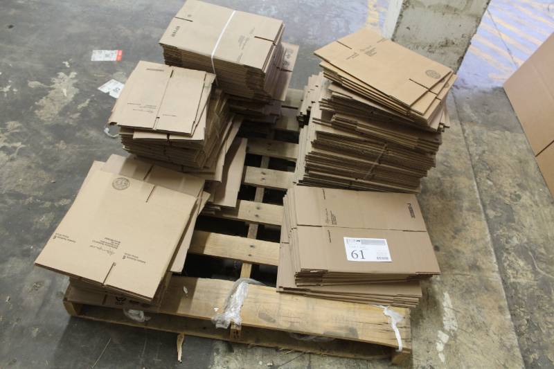 lot 61 image: Uline Carboard Box Flats