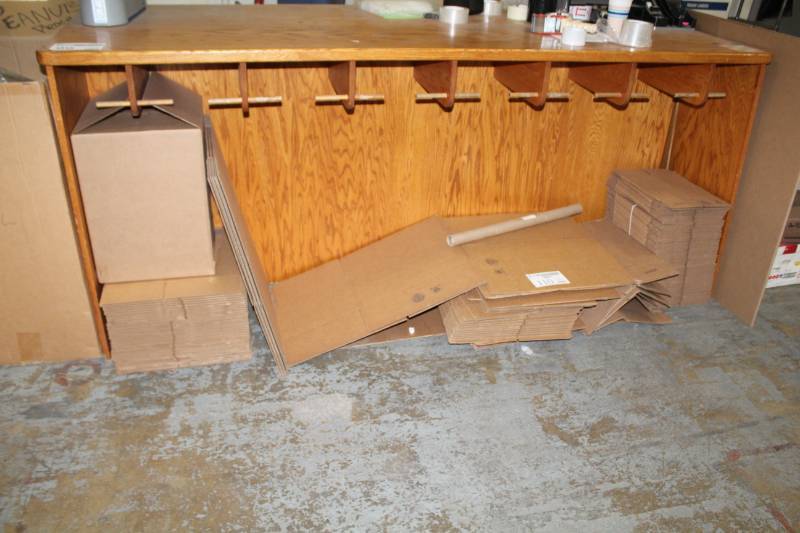lot 110 image: Cardboard Boxes