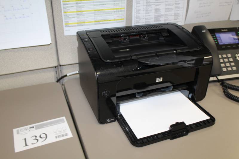 lot 139 image: HP LaserJet P1102w Printer