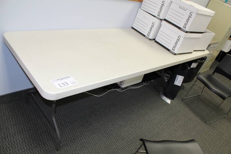 lot 133 image: Lifetime Folding Table