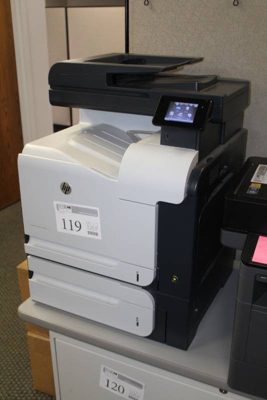 lot 119 image: HP LaserJet Pro 500 color MFP M570dn Printer
