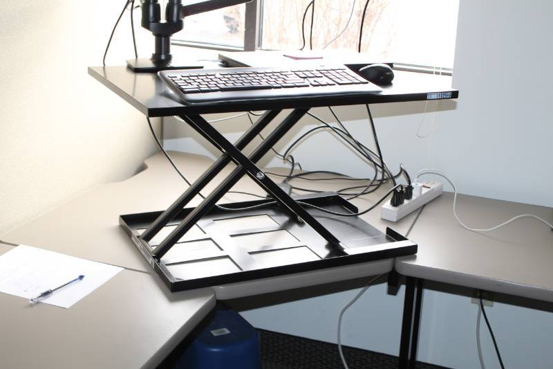 lot 145 image: StandSteady Computer Desk Riser